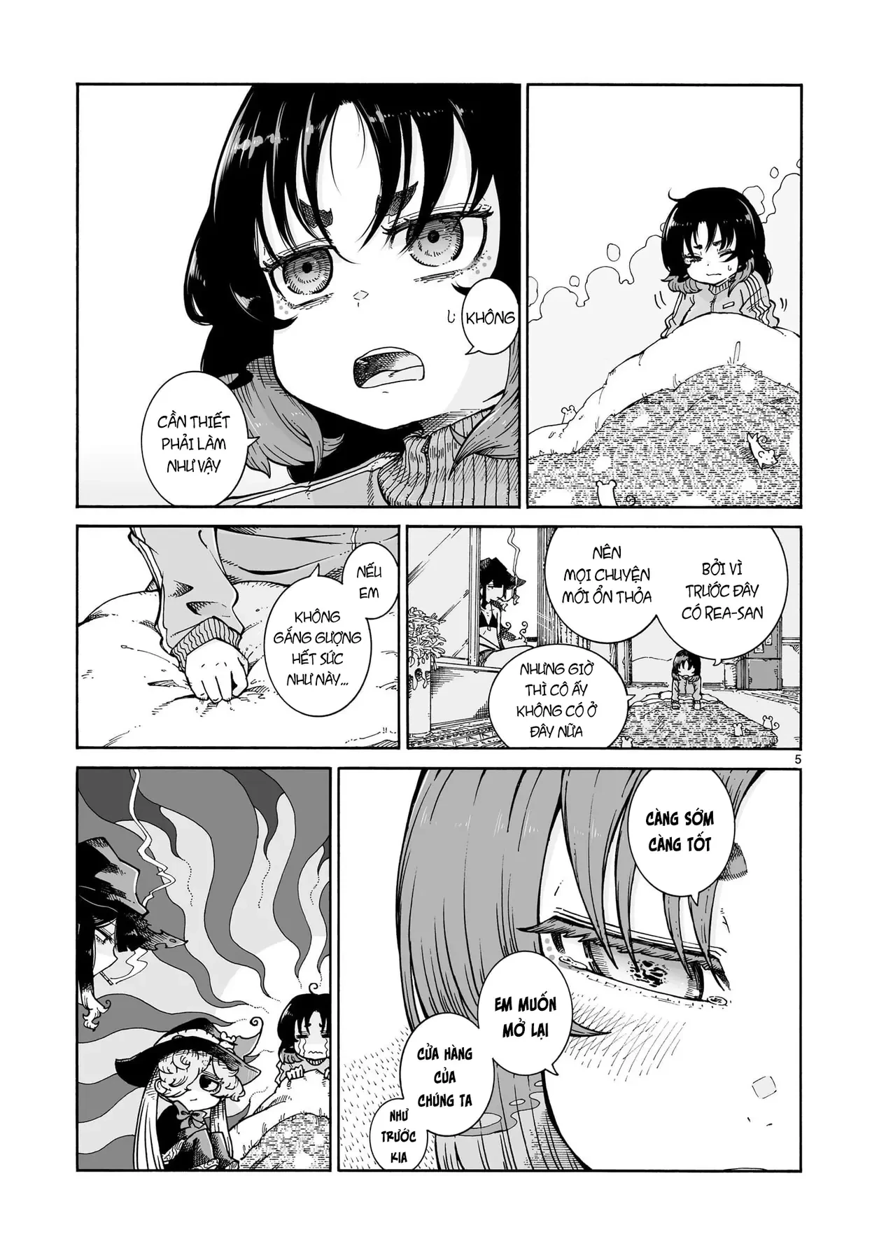 Majo to Kyurasu - Phù thủy phê pha Chapter  12.2 - 6