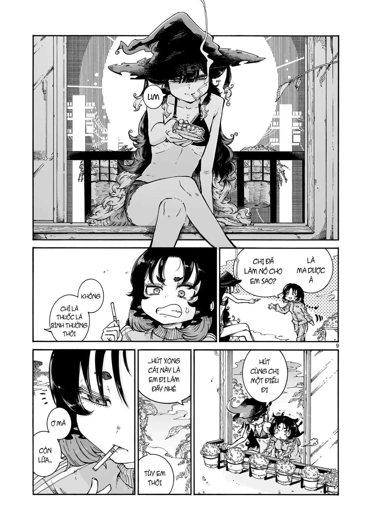 Majo to Kyurasu - Phù thủy phê pha Chapter  12.2 - 10