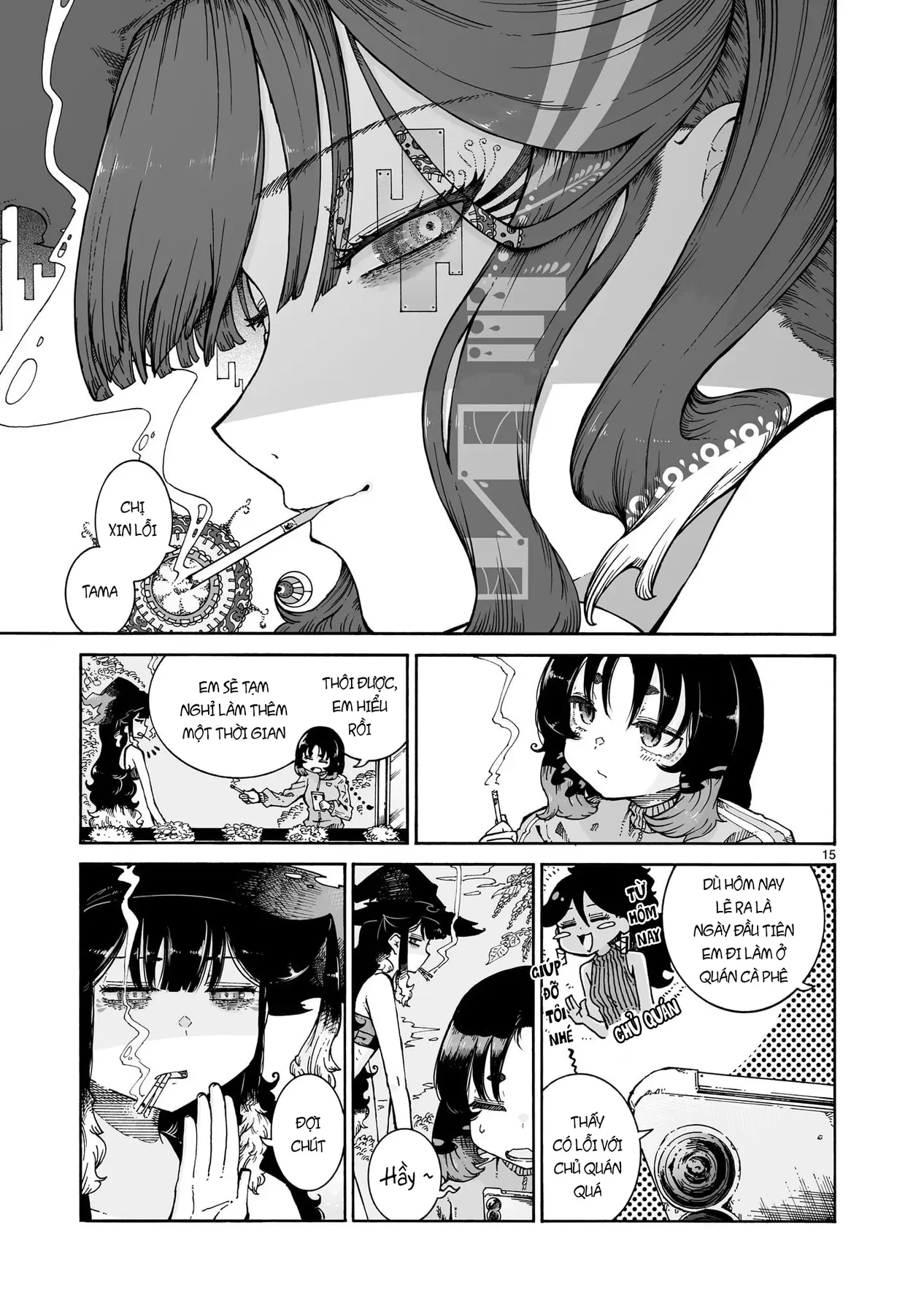 Majo to Kyurasu - Phù thủy phê pha Chapter  12.2 - 15