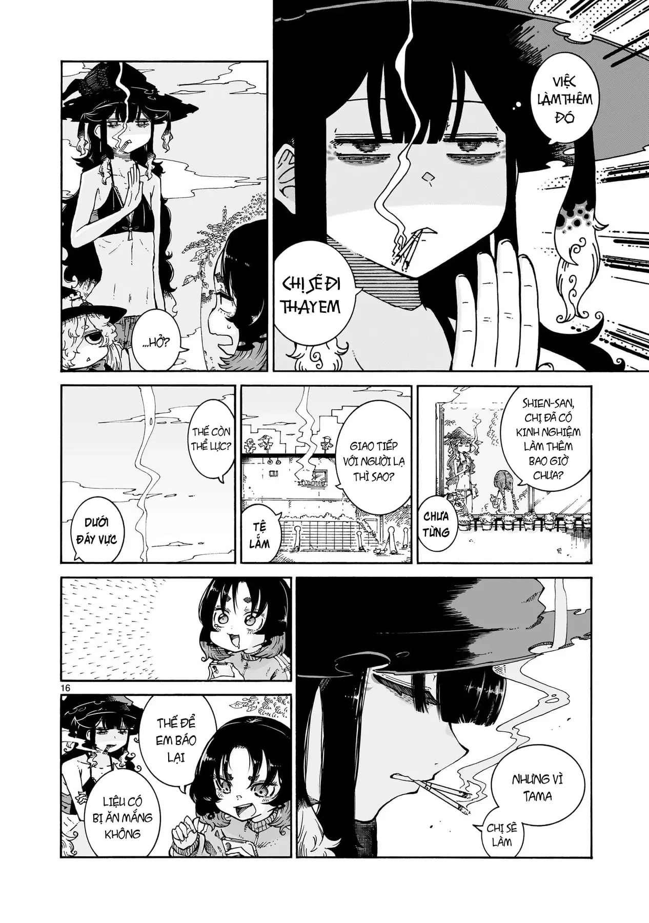 Majo to Kyurasu - Phù thủy phê pha Chapter  12.2 - 16