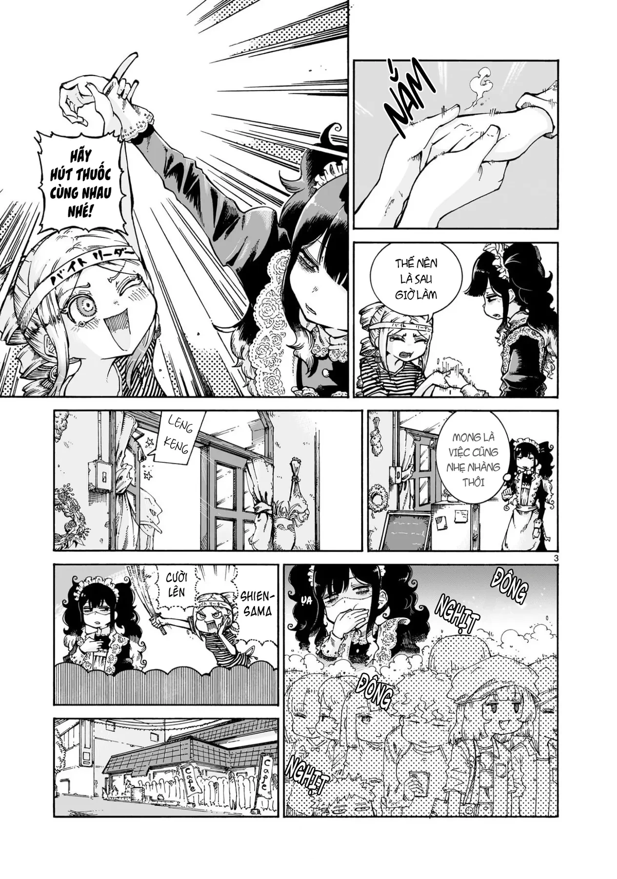 Majo to Kyurasu - Phù thủy phê pha Chapter  13.1 - 4