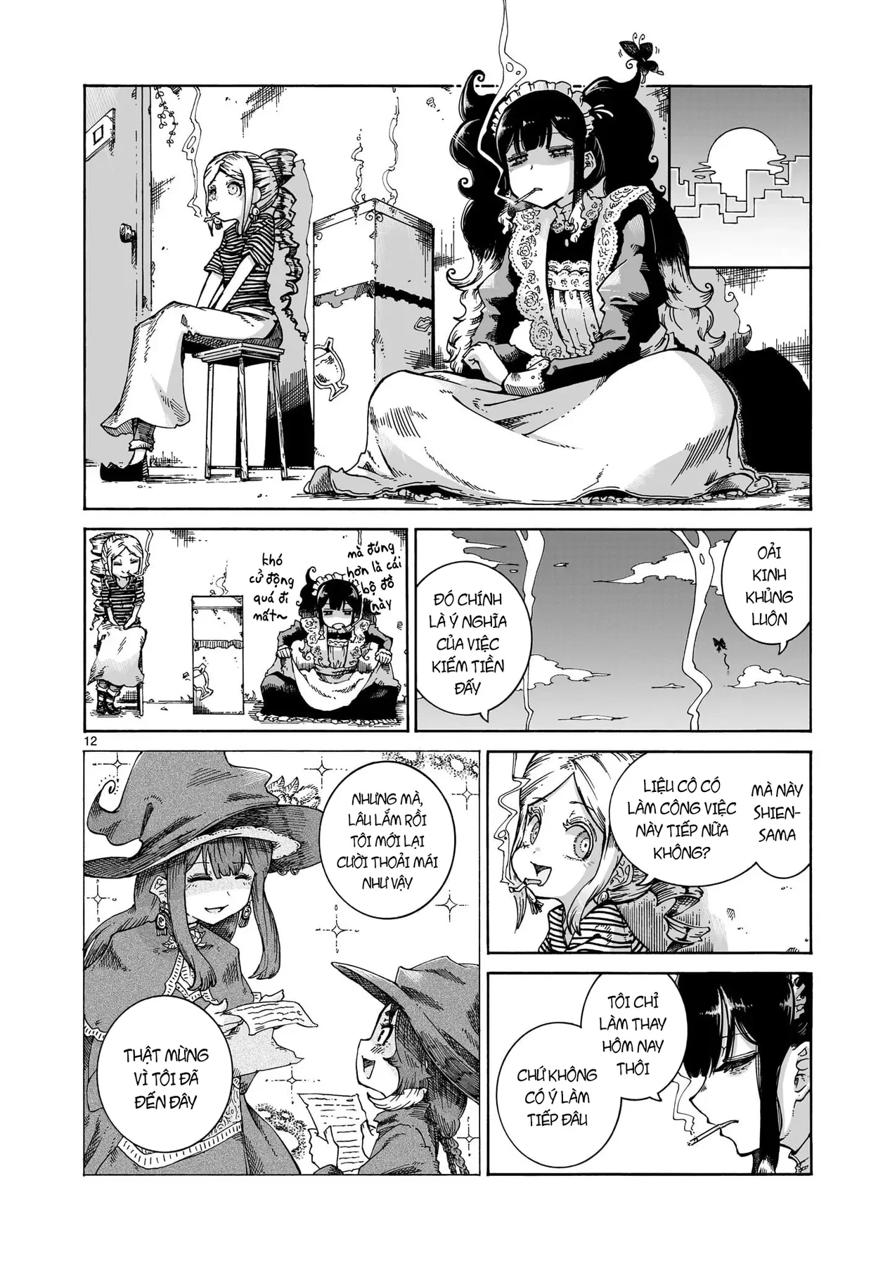 Majo to Kyurasu - Phù thủy phê pha Chapter  13.1 - 13