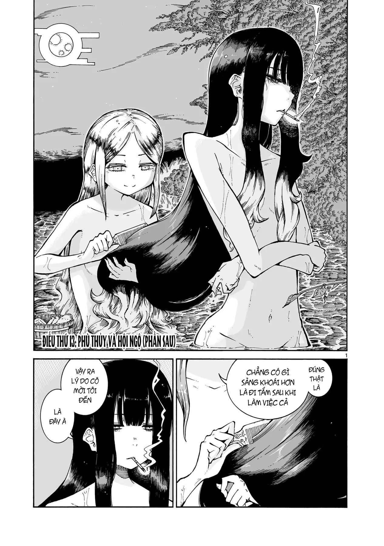 Majo to Kyurasu - Phù thủy phê pha Chapter  13.2 - 2