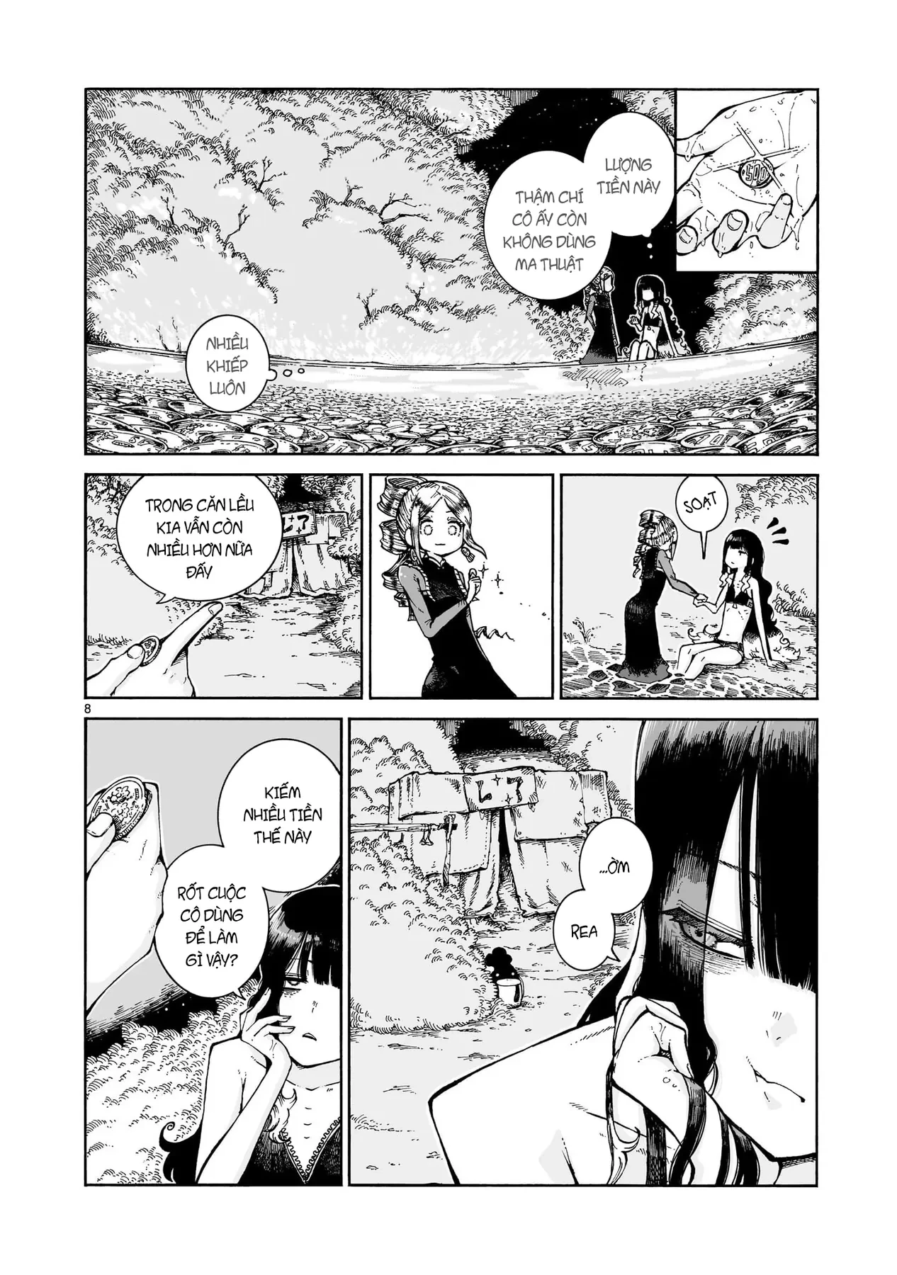 Majo to Kyurasu - Phù thủy phê pha Chapter  13.2 - 9