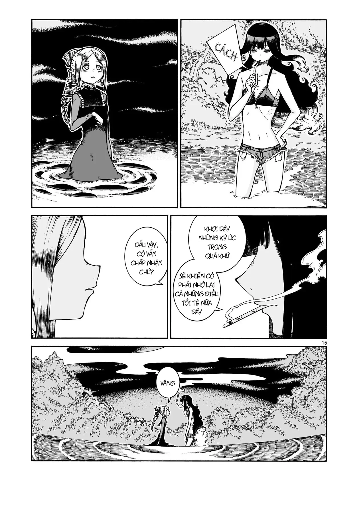 Majo to Kyurasu - Phù thủy phê pha Chapter  13.2 - 34