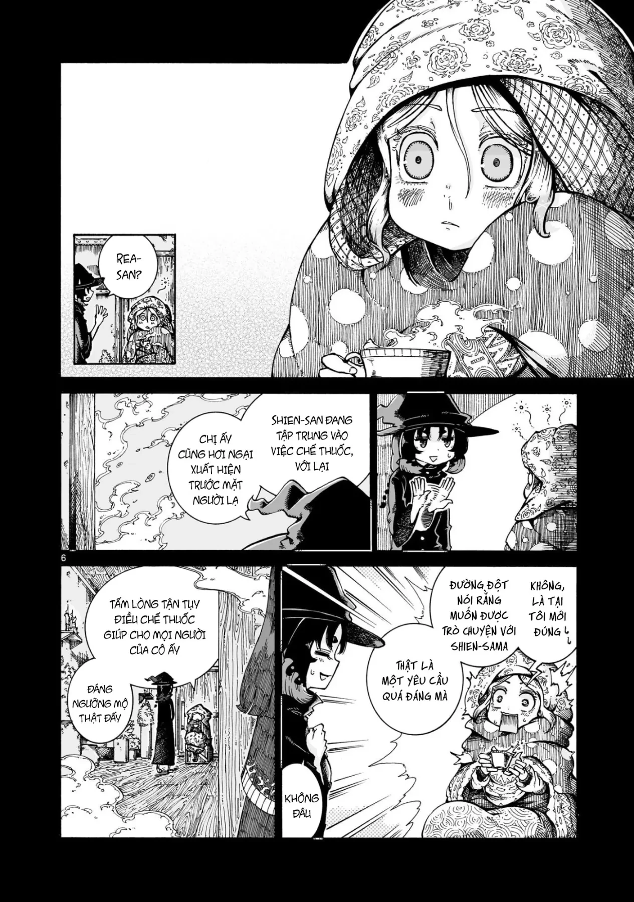 Majo to Kyurasu - Phù thủy phê pha Chapter  14.1 - 7