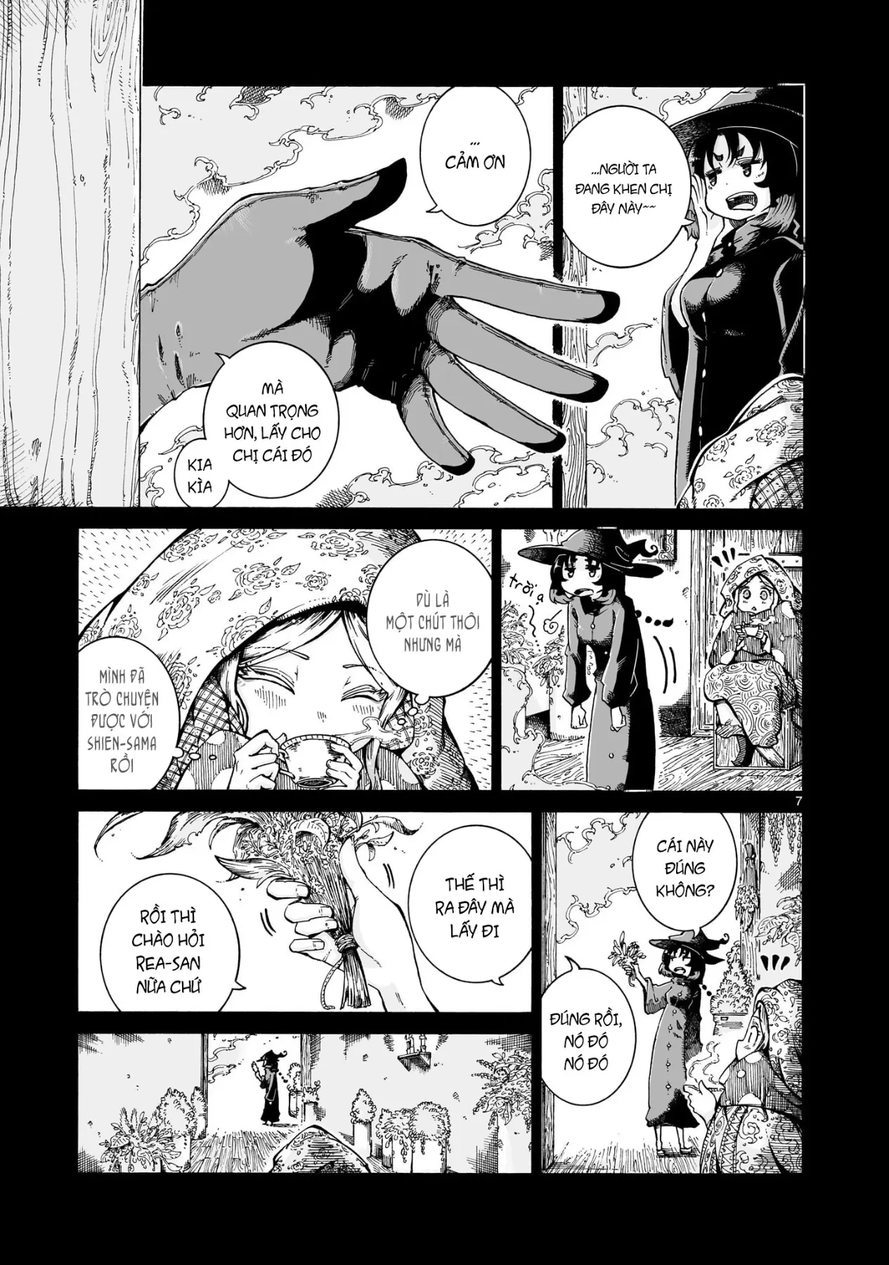 Majo to Kyurasu - Phù thủy phê pha Chapter  14.1 - 8