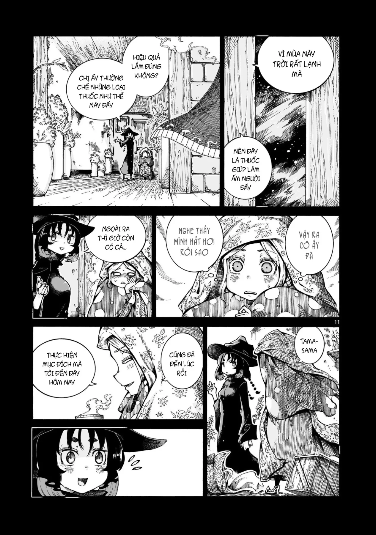 Majo to Kyurasu - Phù thủy phê pha Chapter  14.1 - 12