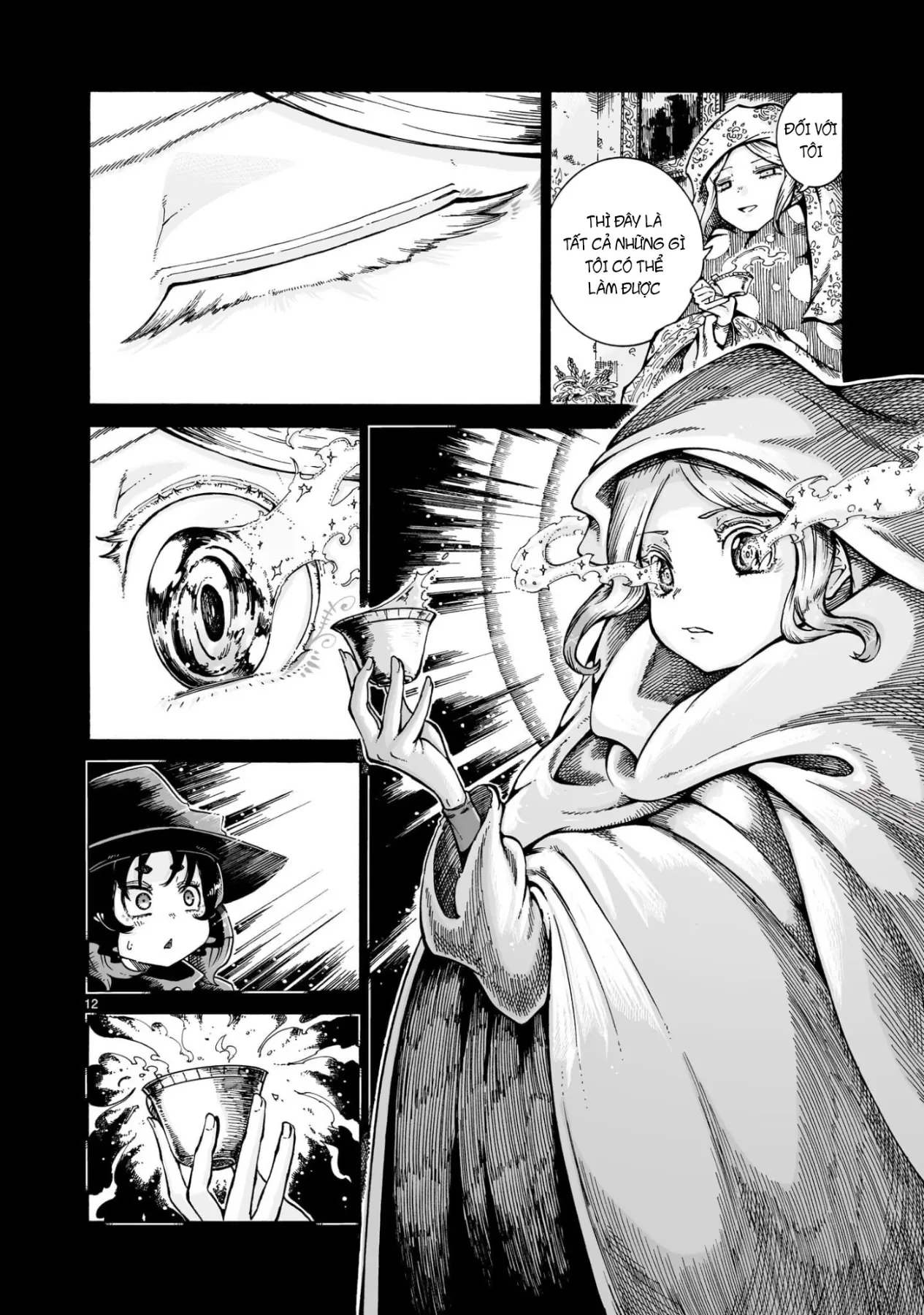 Majo to Kyurasu - Phù thủy phê pha Chapter  14.1 - 13