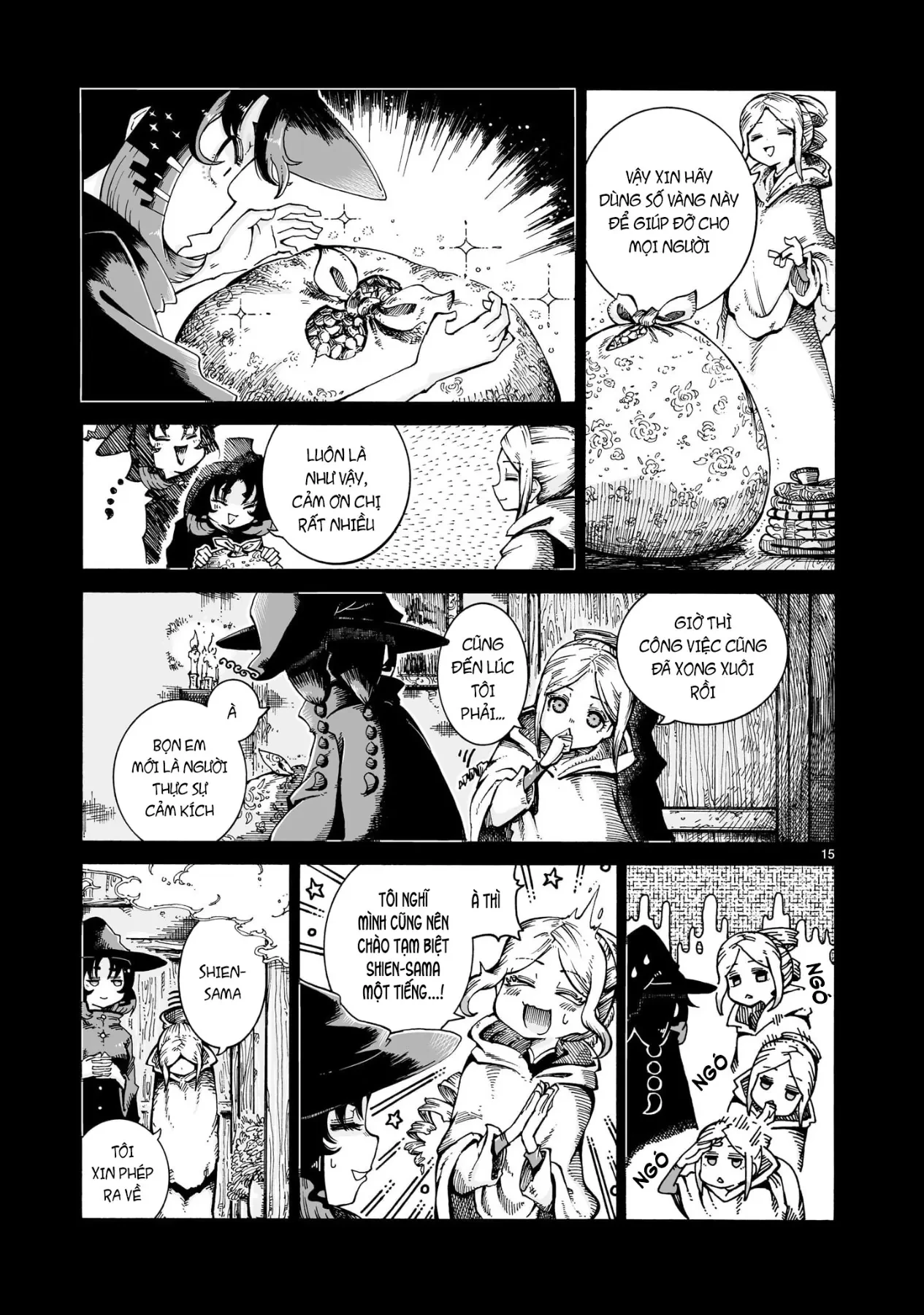 Majo to Kyurasu - Phù thủy phê pha Chapter  14.1 - 16