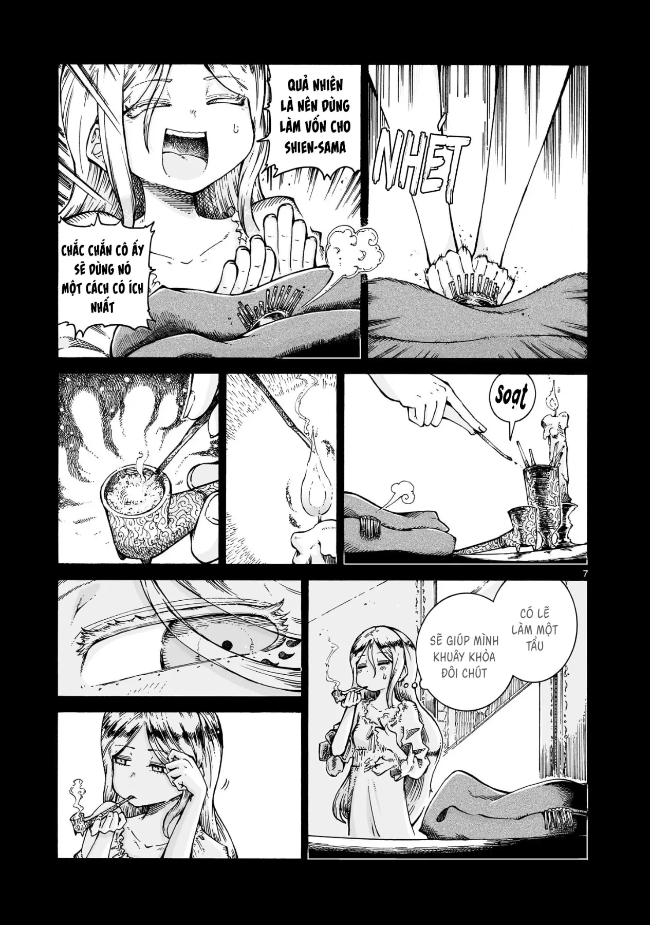 Majo to Kyurasu - Phù thủy phê pha Chapter  14.2 - 8