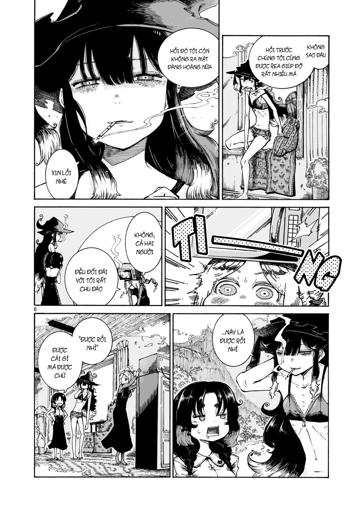 Majo to Kyurasu - Phù thủy phê pha Chapter  15.1 - 7