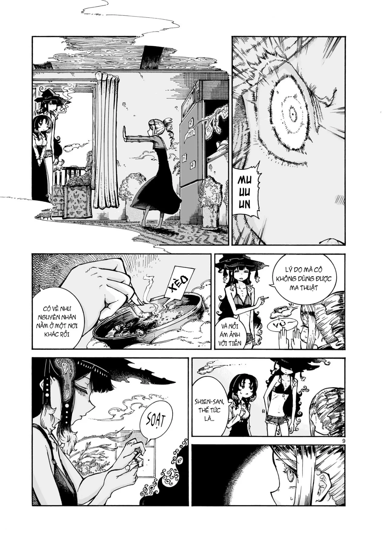Majo to Kyurasu - Phù thủy phê pha Chapter  15.1 - 10