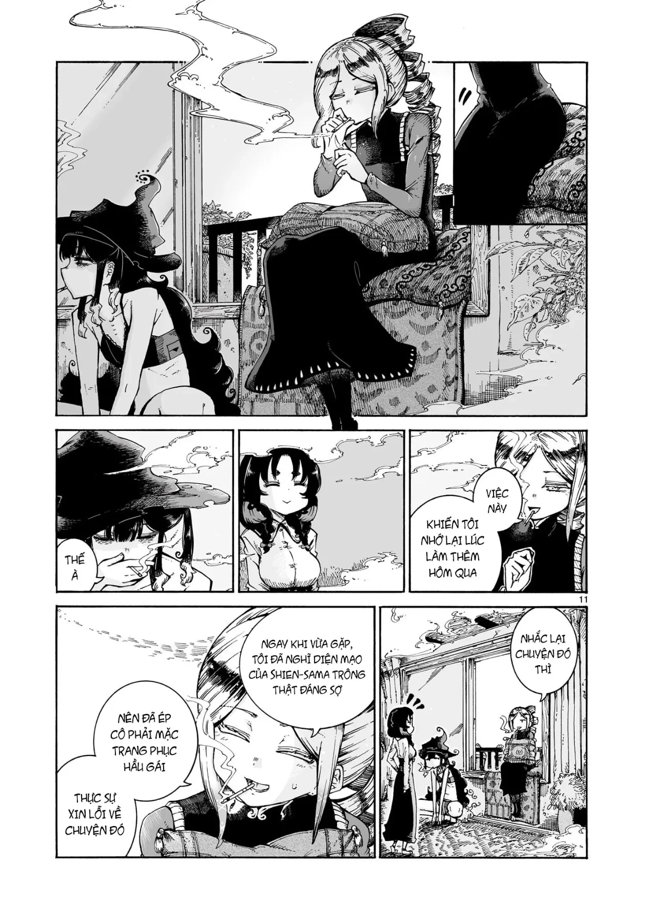 Majo to Kyurasu - Phù thủy phê pha Chapter  15.1 - 12
