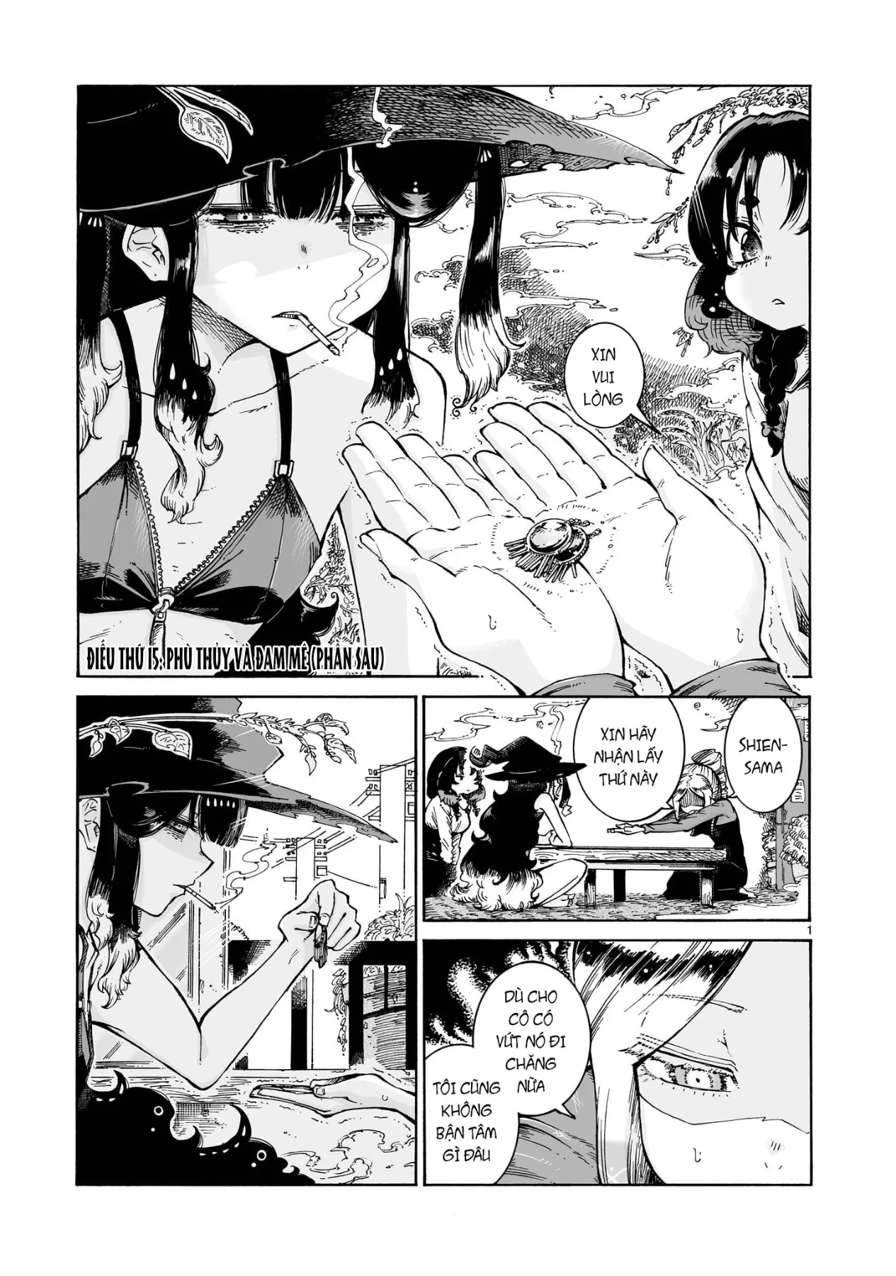 Majo to Kyurasu - Phù thủy phê pha Chapter  15.2 - 2