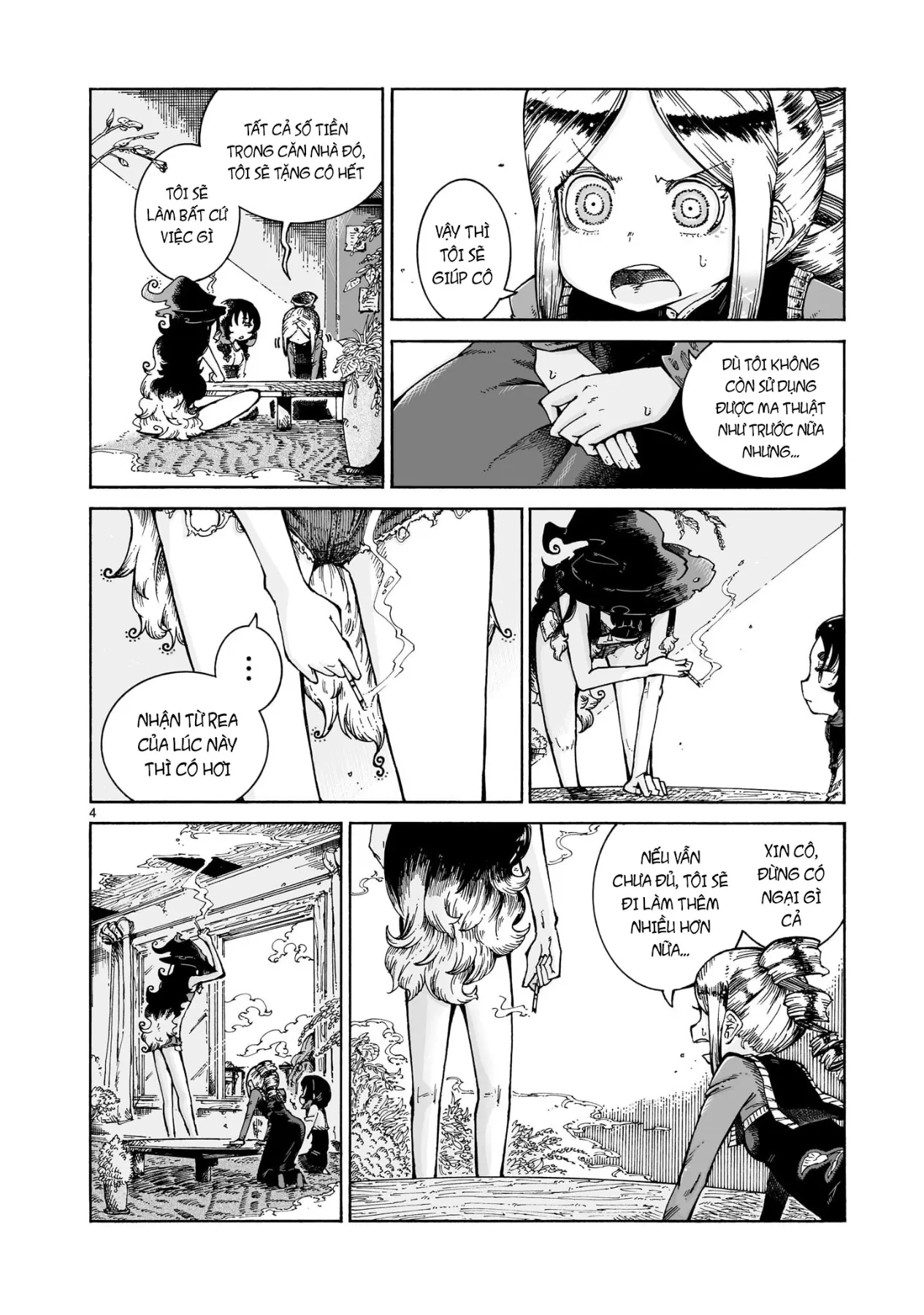 Majo to Kyurasu - Phù thủy phê pha Chapter  15.2 - 5