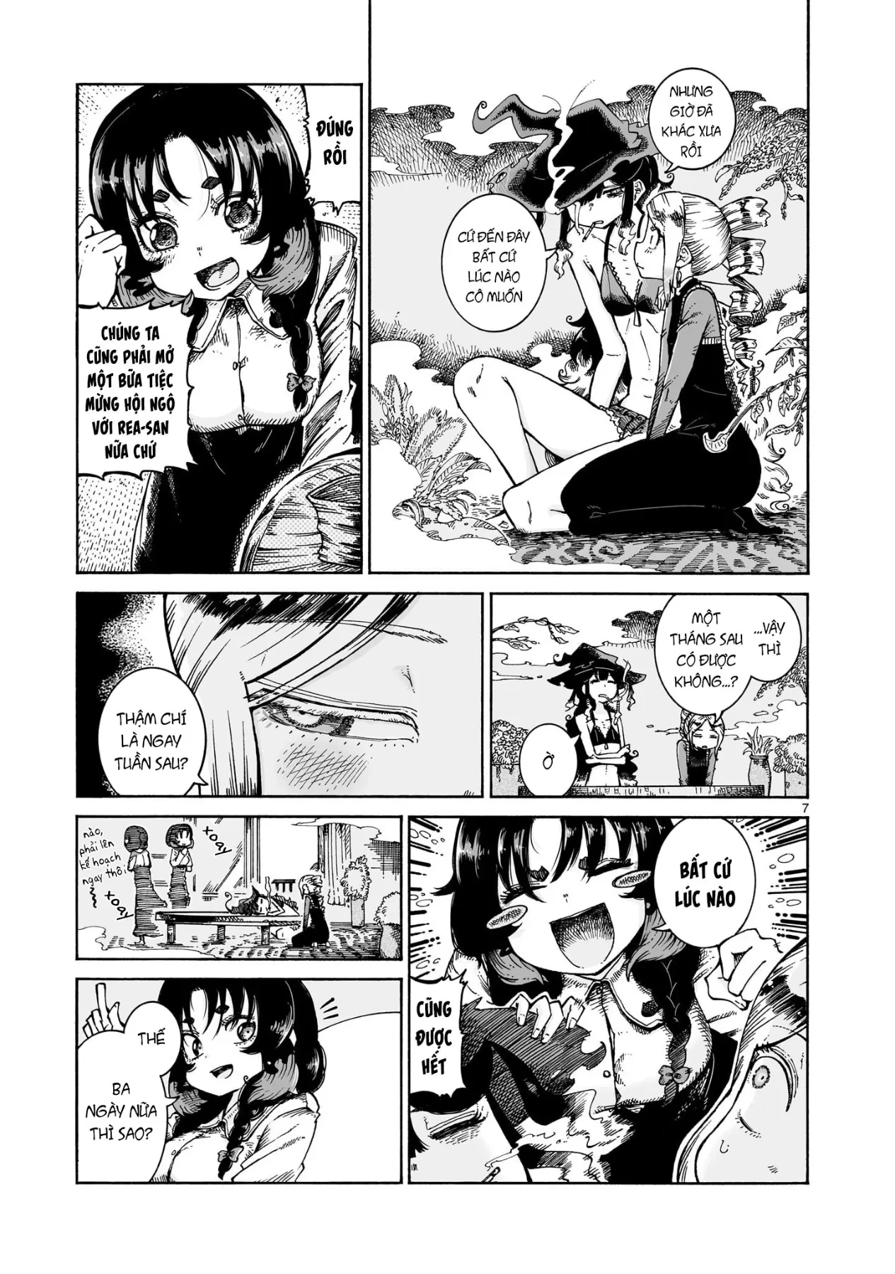 Majo to Kyurasu - Phù thủy phê pha Chapter  15.2 - 8