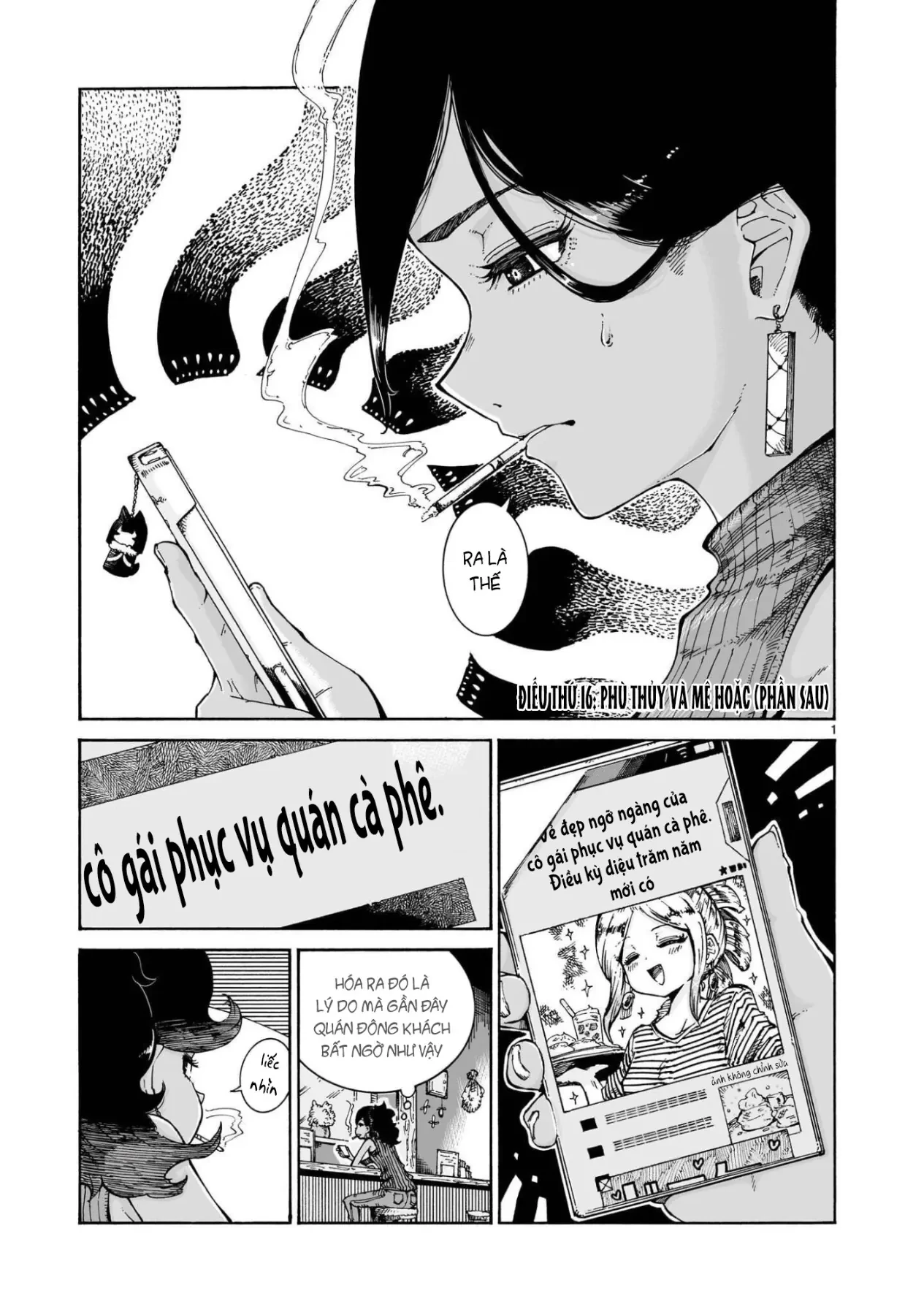 Majo to Kyurasu - Phù thủy phê pha Chapter  16.2 - 2