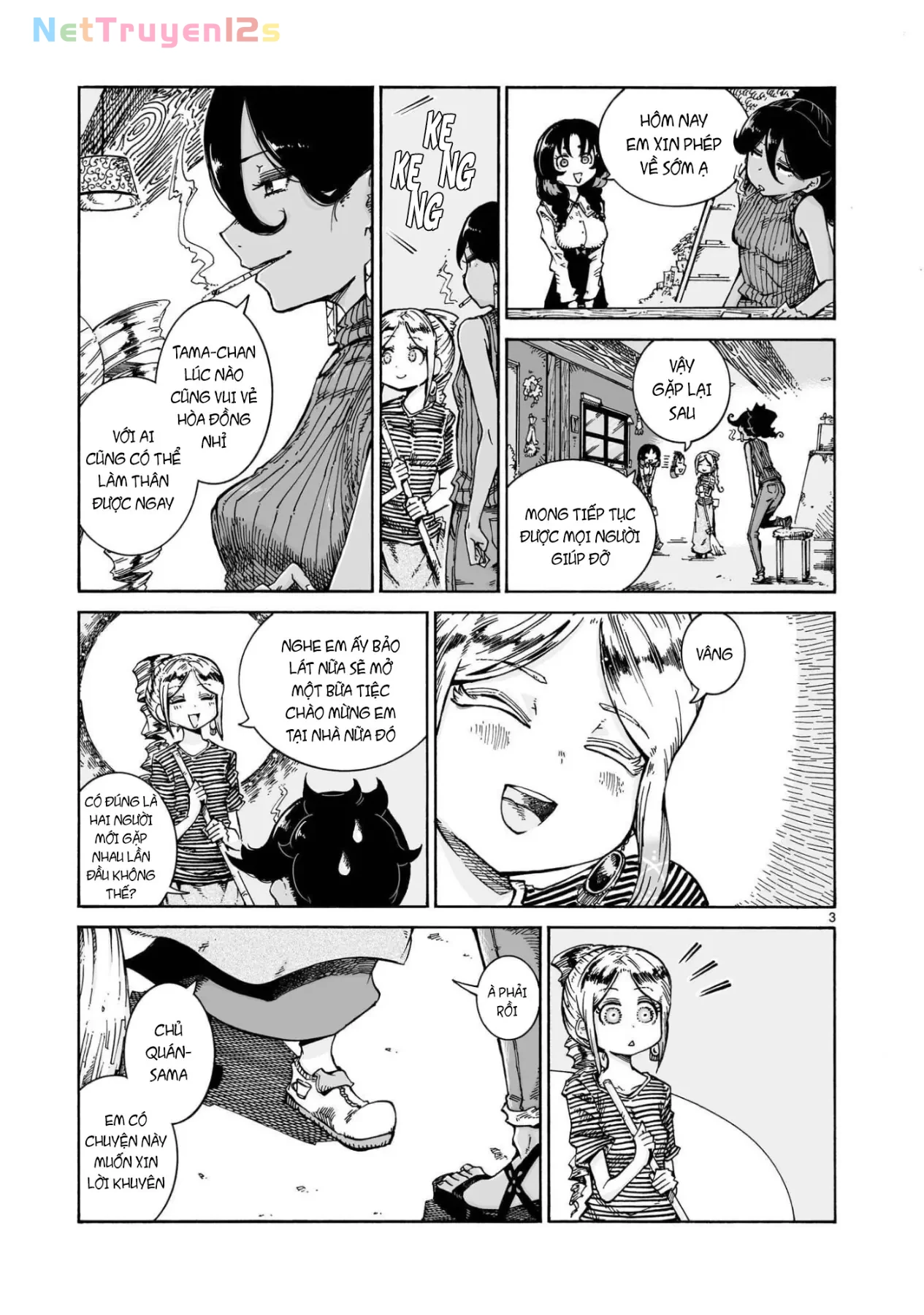 Majo to Kyurasu - Phù thủy phê pha Chapter  16.2 - 4
