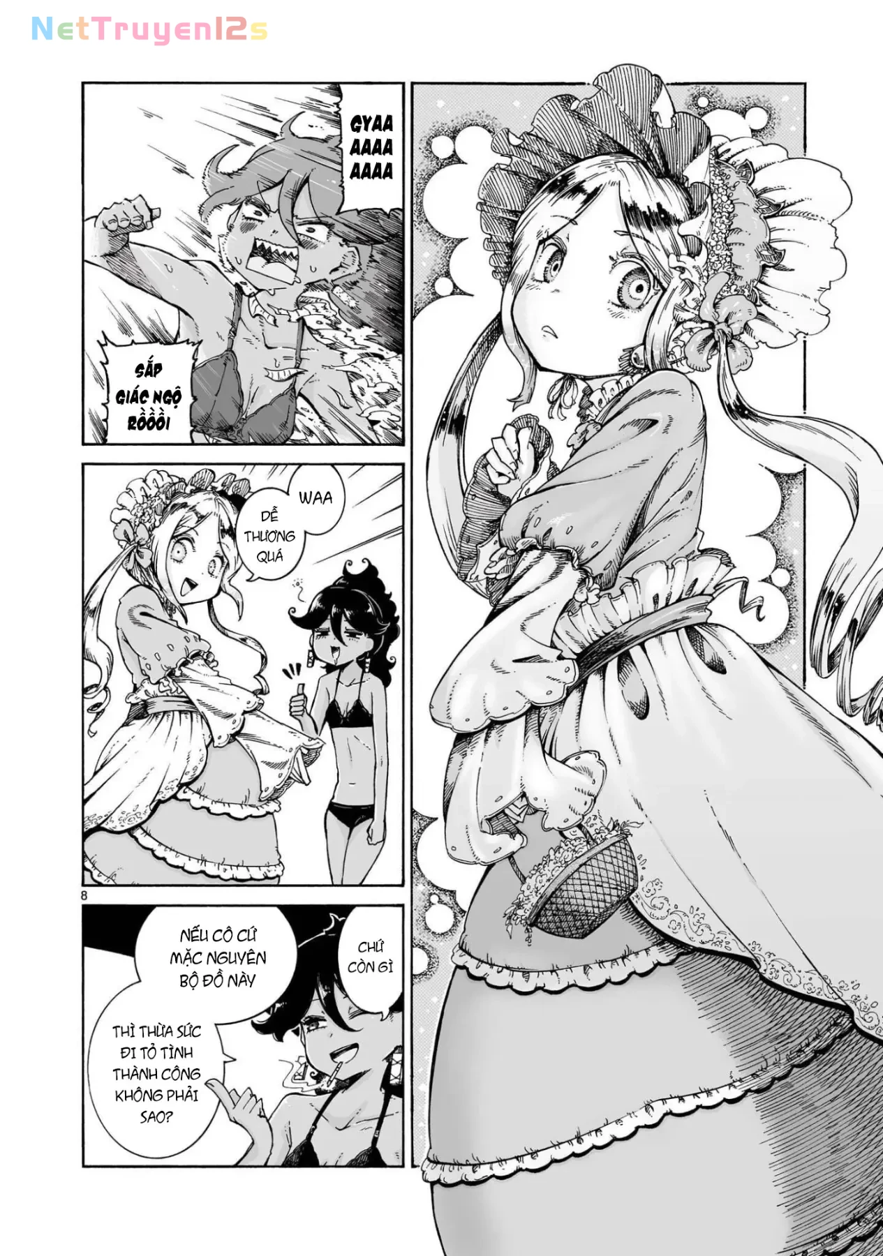 Majo to Kyurasu - Phù thủy phê pha Chapter  16.2 - 9