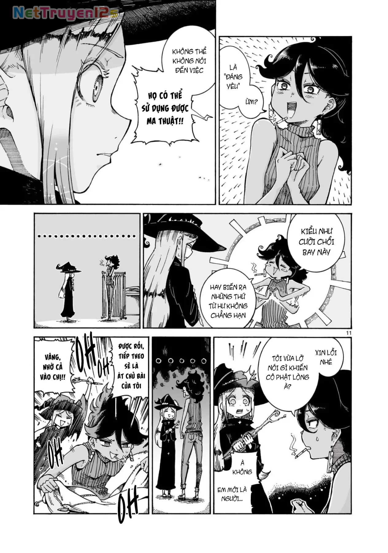Majo to Kyurasu - Phù thủy phê pha Chapter  16.2 - 12