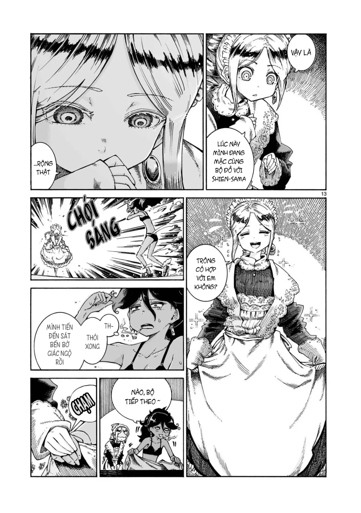 Majo to Kyurasu - Phù thủy phê pha Chapter  16.2 - 14