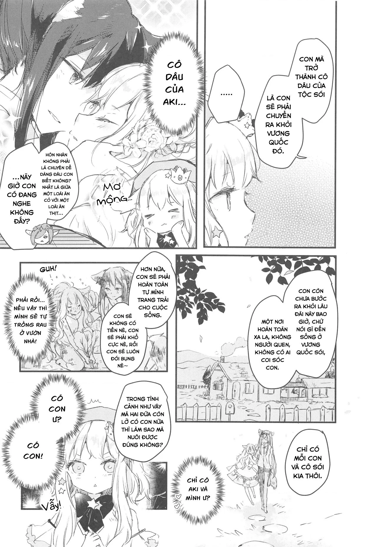 Ookami no Kawa o Kabutta Hitsujihime Chapter 28.5 - 10