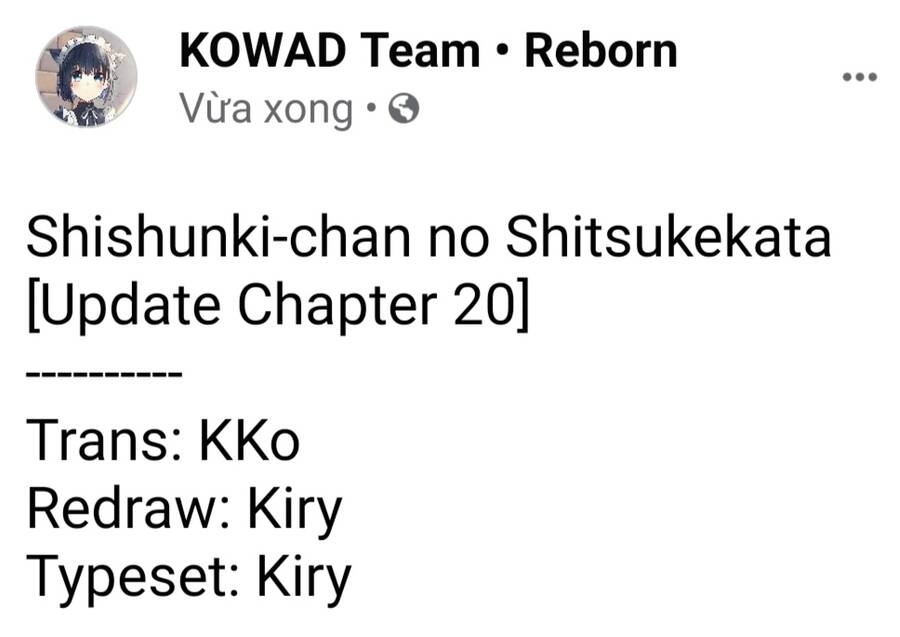 Shishunki-Chan No Shitsukekata Chapter 20 - 1