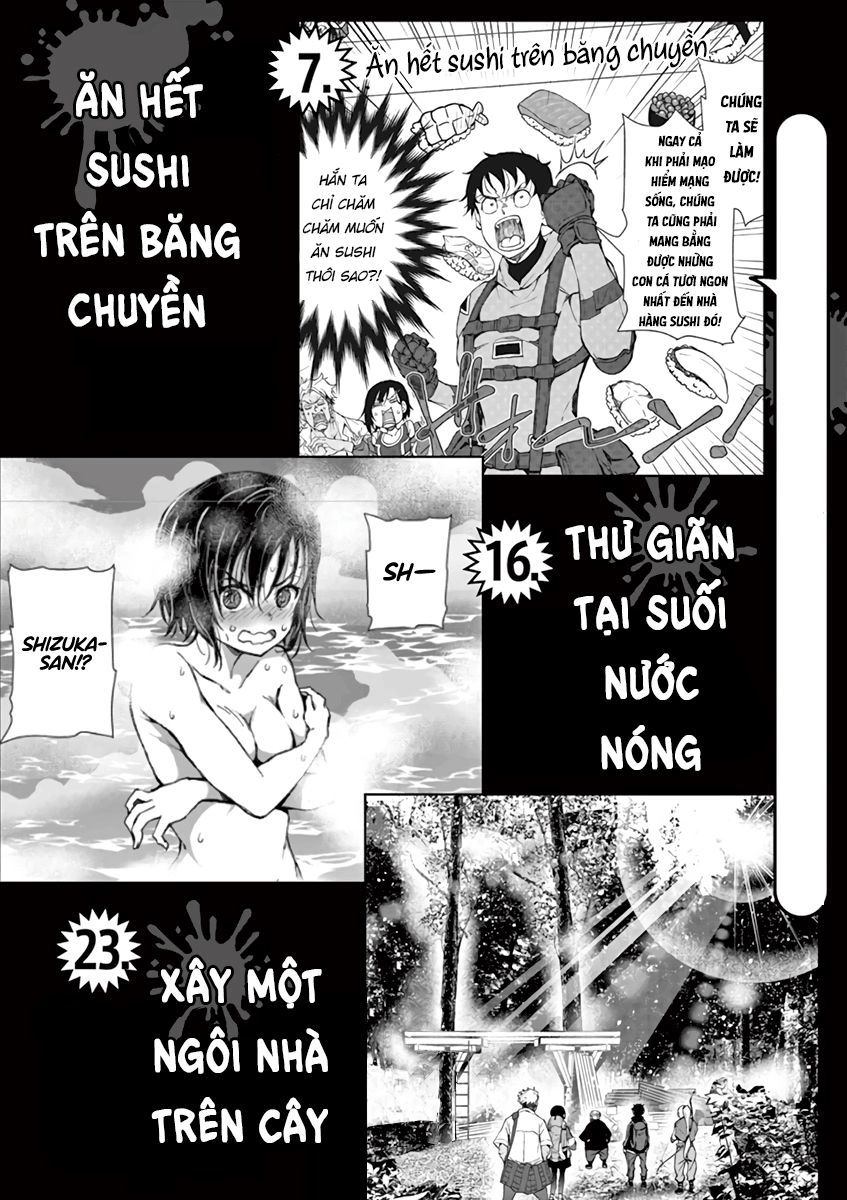 100 Điều Muốn Làm Trước Khi Chết Chapter 11 - 25