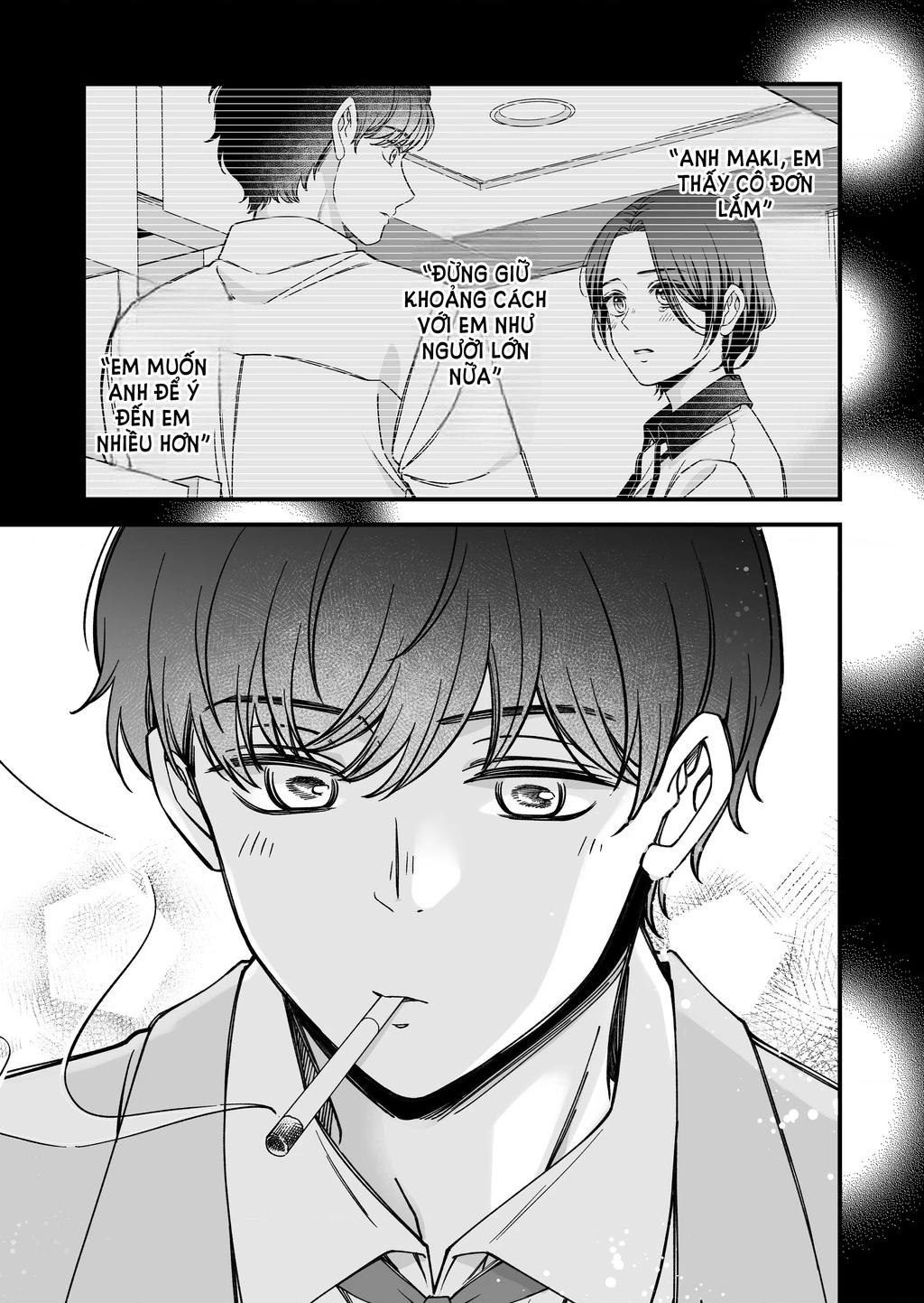 Em có thích một cấp trên mặt búng ra sữa không? Chapter 6.5 - 8