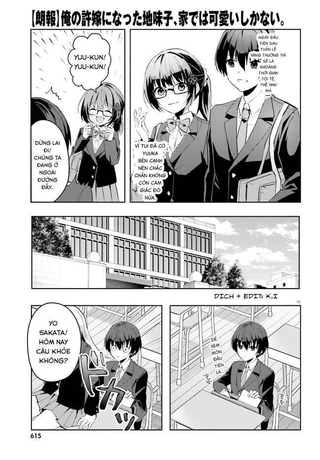 Hôn Thê Nhạt Nhẽo Của Tôi Chỉ Đáng Yêu Khi Ở Nhà Chapter 9 - 4