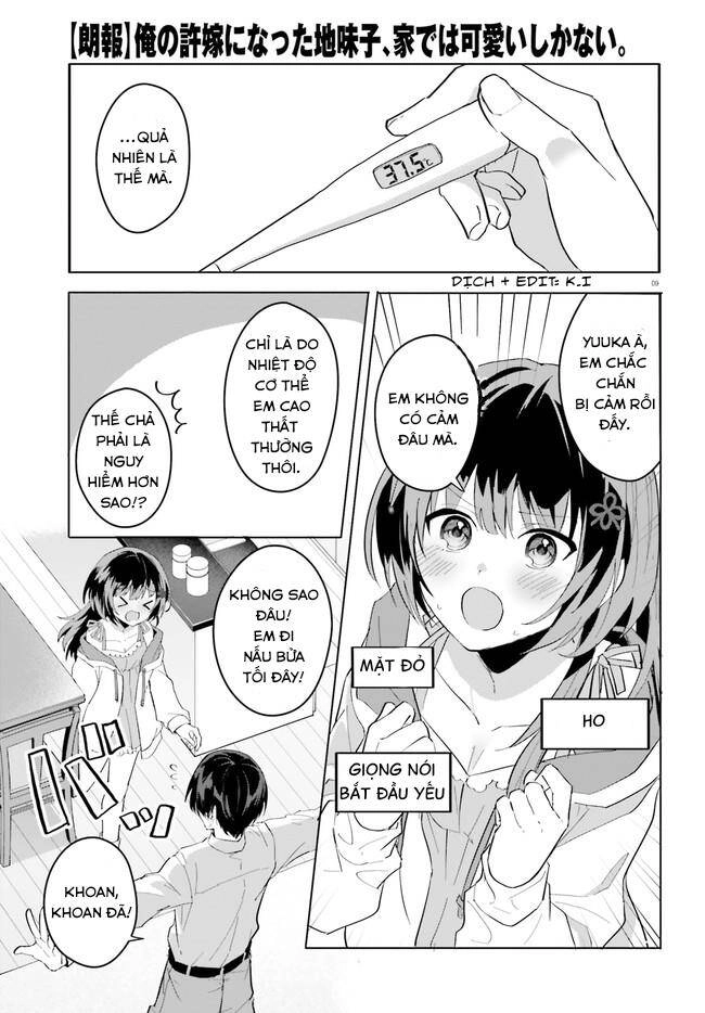 Hôn Thê Nhạt Nhẽo Của Tôi Chỉ Đáng Yêu Khi Ở Nhà Chapter 9 - 10