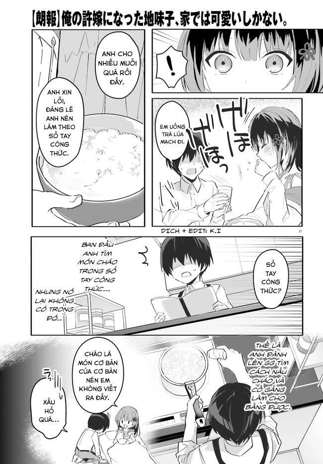 Hôn Thê Nhạt Nhẽo Của Tôi Chỉ Đáng Yêu Khi Ở Nhà Chapter 9 - 22