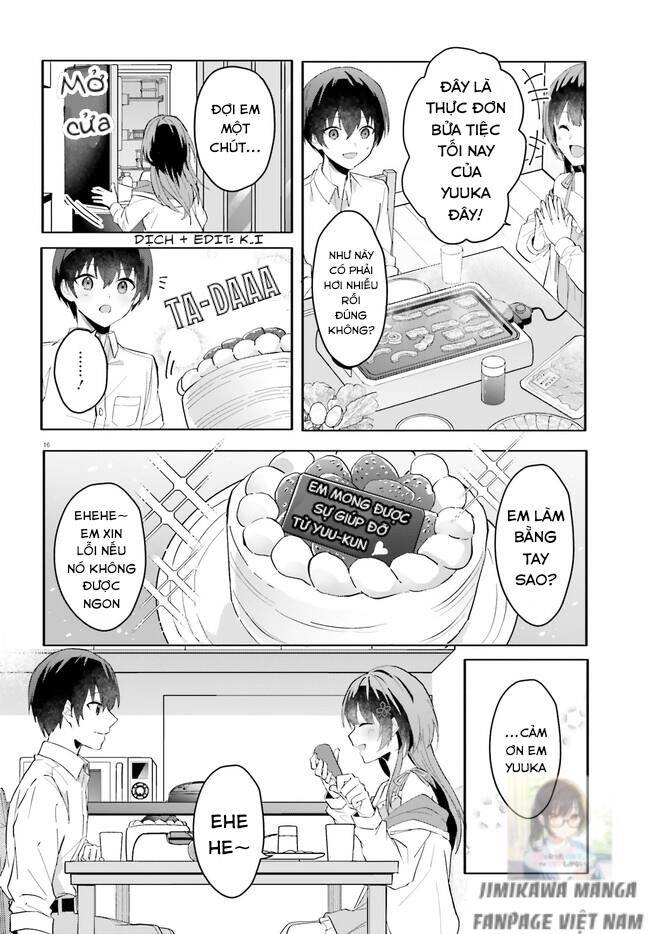 Hôn Thê Nhạt Nhẽo Của Tôi Chỉ Đáng Yêu Khi Ở Nhà Chapter 12 - 16