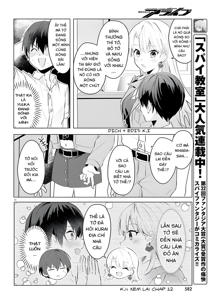 Hôn Thê Nhạt Nhẽo Của Tôi Chỉ Đáng Yêu Khi Ở Nhà Chapter 15 - 17