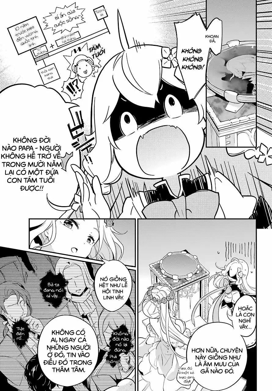 Chichi Wa Eiyuu, Haha Wa Seirei, Musume No Watashi Wa Tenseisha Chapter 5 - 18