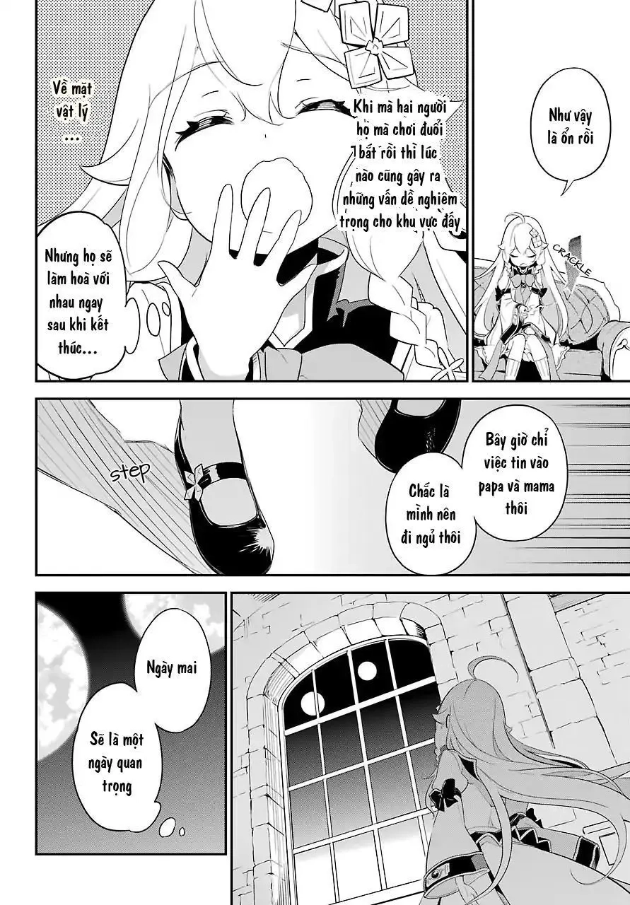 Chichi Wa Eiyuu, Haha Wa Seirei, Musume No Watashi Wa Tenseisha Chapter 11 - 28