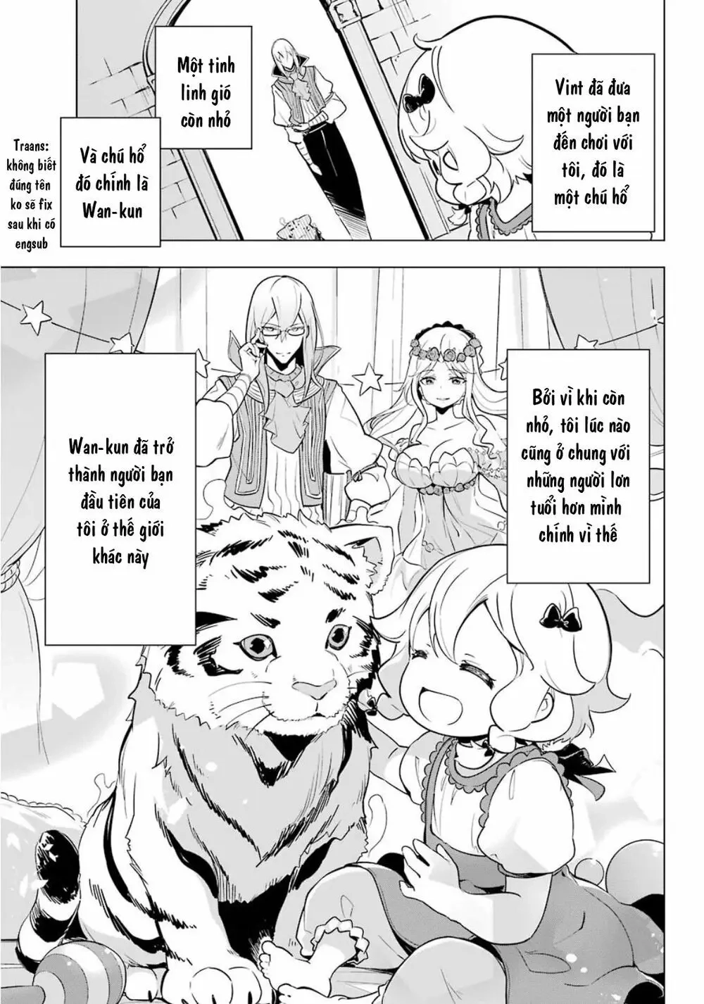 Chichi Wa Eiyuu, Haha Wa Seirei, Musume No Watashi Wa Tenseisha Chapter 19.5 - 5