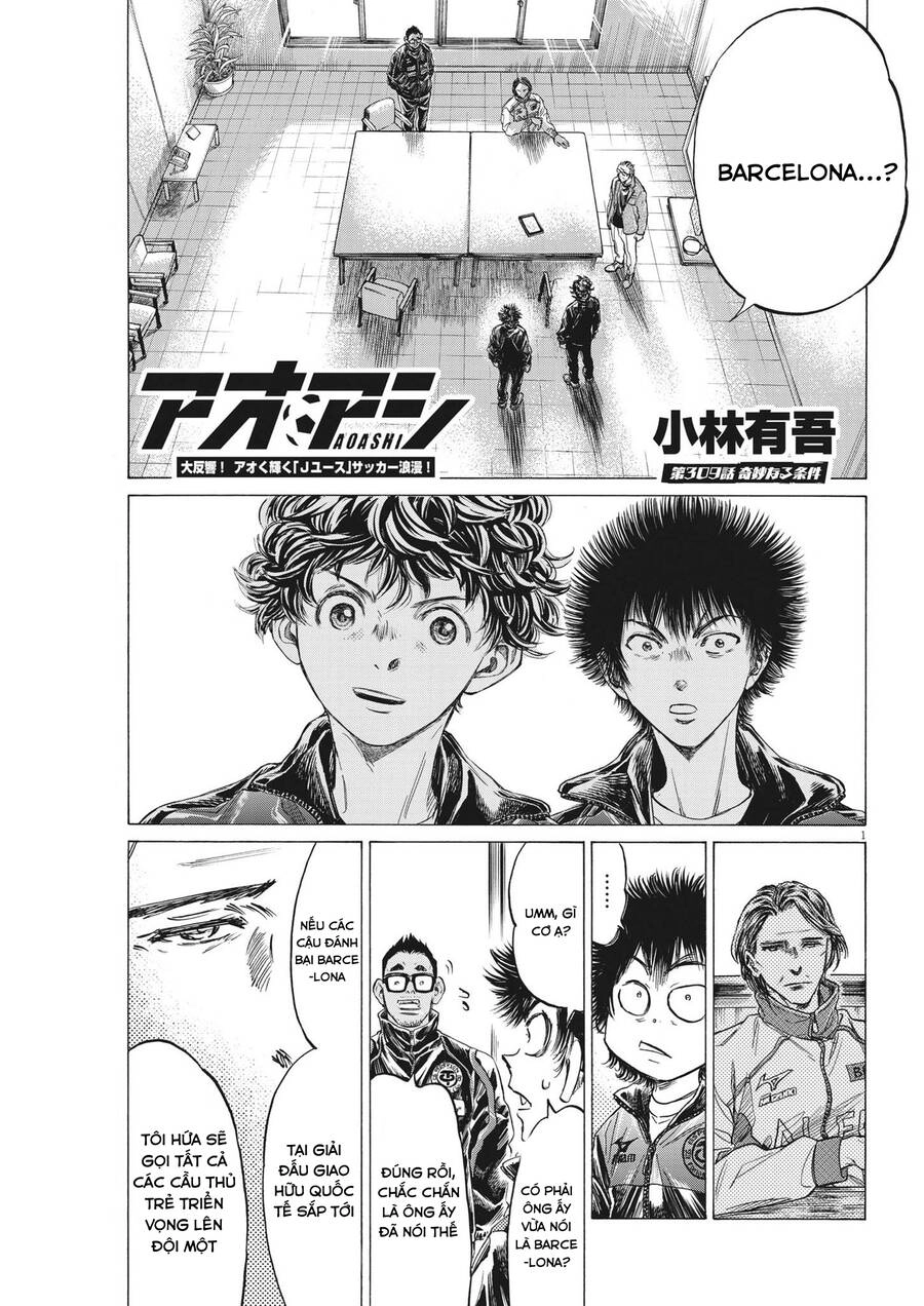 Thiên Tài Bóng Đá Ashito Chapter 309 - 1