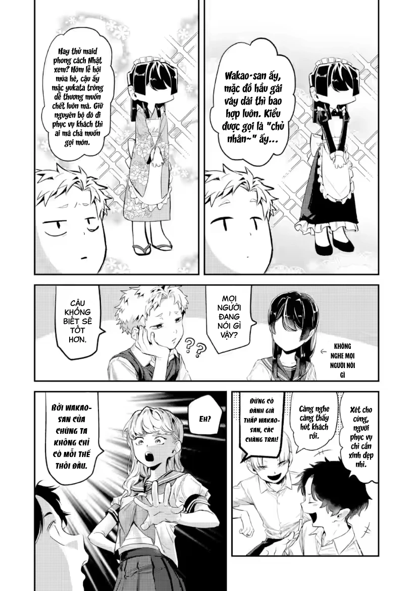 Cô Bạn Wakao-San Bàn Bên Có Vẻ Nhìn Thấy Gương Mặt Của Tôi Nhưng Tôi Thì Không Chapter 23 - 5