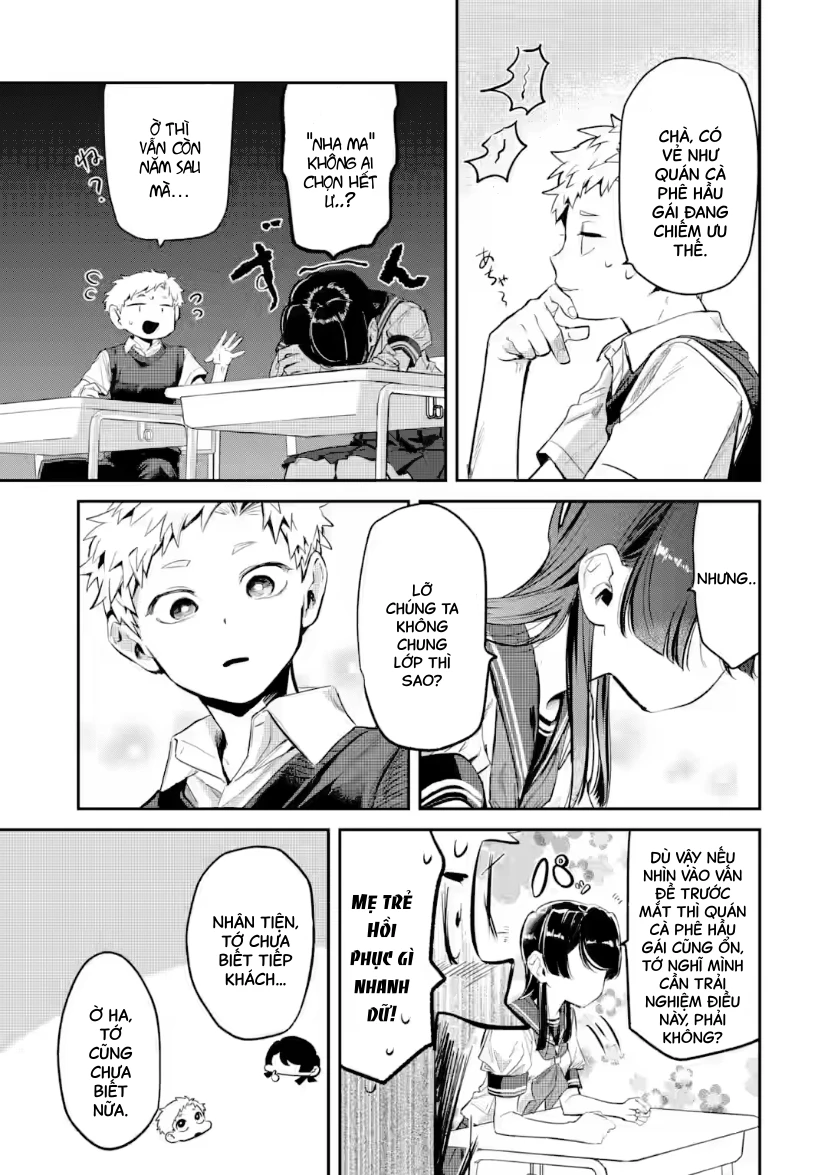 Cô Bạn Wakao-San Bàn Bên Có Vẻ Nhìn Thấy Gương Mặt Của Tôi Nhưng Tôi Thì Không Chapter 23 - 8