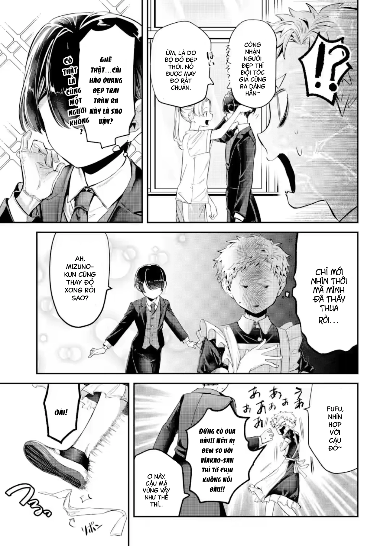 Cô Bạn Wakao-San Bàn Bên Có Vẻ Nhìn Thấy Gương Mặt Của Tôi Nhưng Tôi Thì Không Chapter 24 - 4