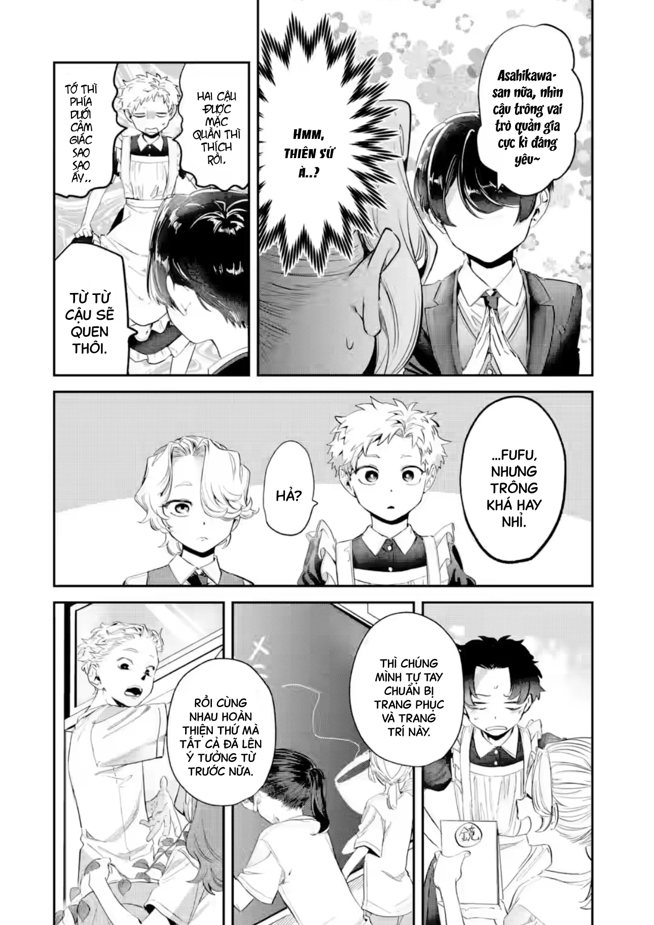 Cô Bạn Wakao-San Bàn Bên Có Vẻ Nhìn Thấy Gương Mặt Của Tôi Nhưng Tôi Thì Không Chapter 24 - 7