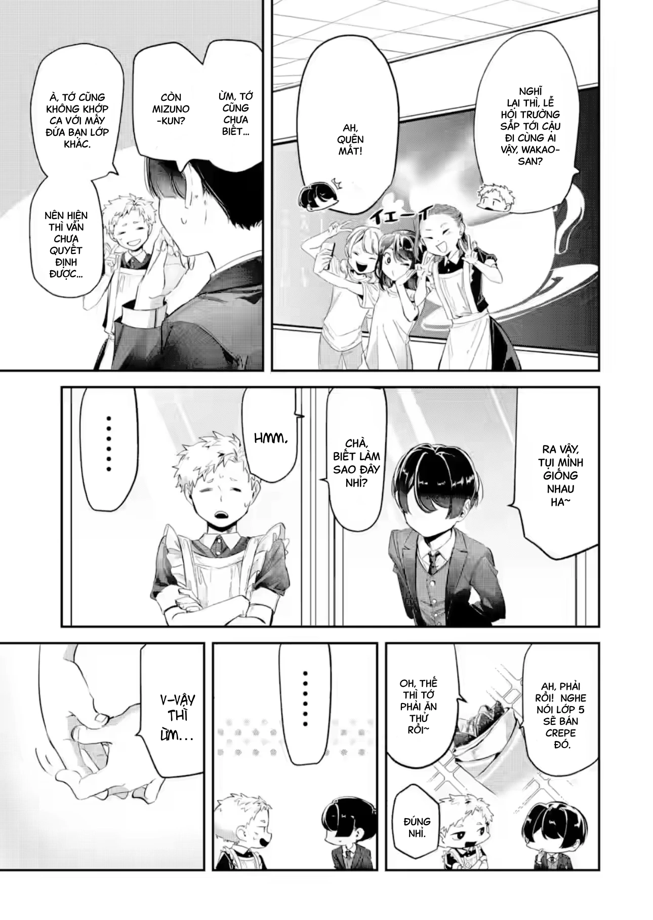 Cô Bạn Wakao-San Bàn Bên Có Vẻ Nhìn Thấy Gương Mặt Của Tôi Nhưng Tôi Thì Không Chapter 24 - 10