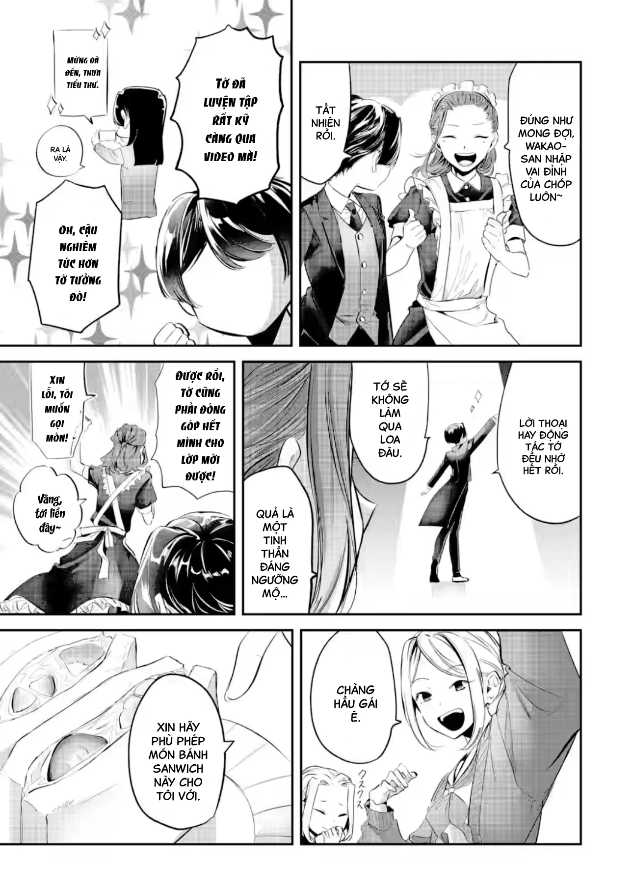 Cô Bạn Wakao-San Bàn Bên Có Vẻ Nhìn Thấy Gương Mặt Của Tôi Nhưng Tôi Thì Không Chapter 25 - 6