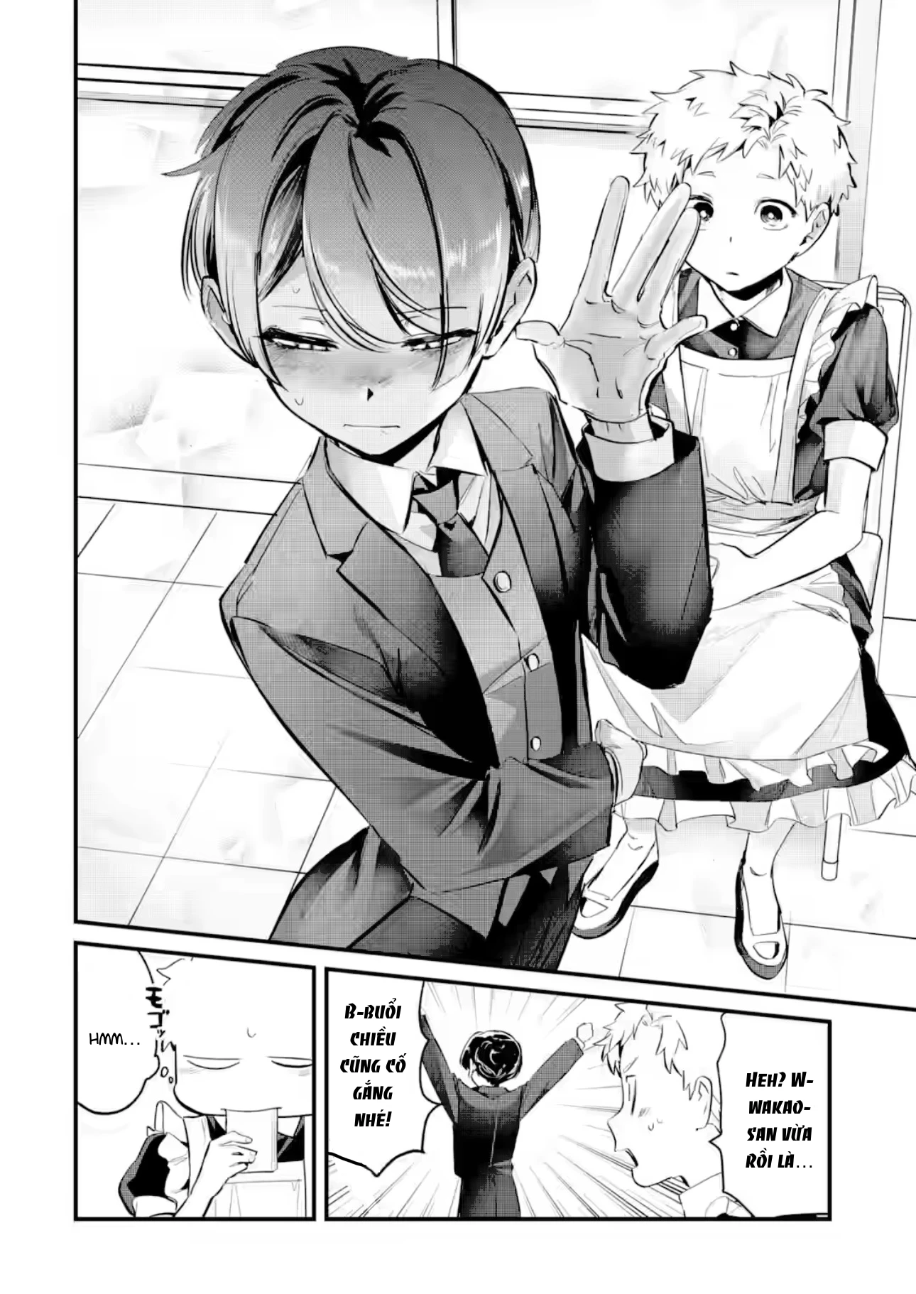 Cô Bạn Wakao-San Bàn Bên Có Vẻ Nhìn Thấy Gương Mặt Của Tôi Nhưng Tôi Thì Không Chapter 25 - 13