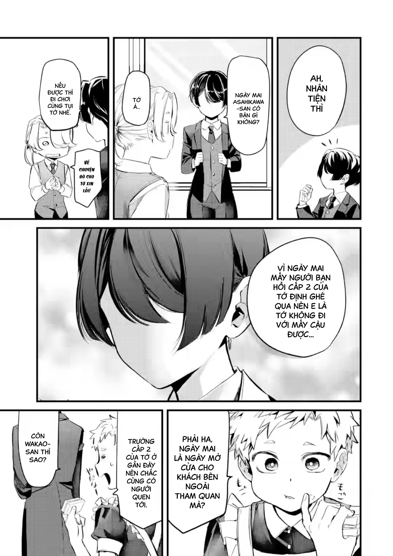 Cô Bạn Wakao-San Bàn Bên Có Vẻ Nhìn Thấy Gương Mặt Của Tôi Nhưng Tôi Thì Không Chapter 25 - 14