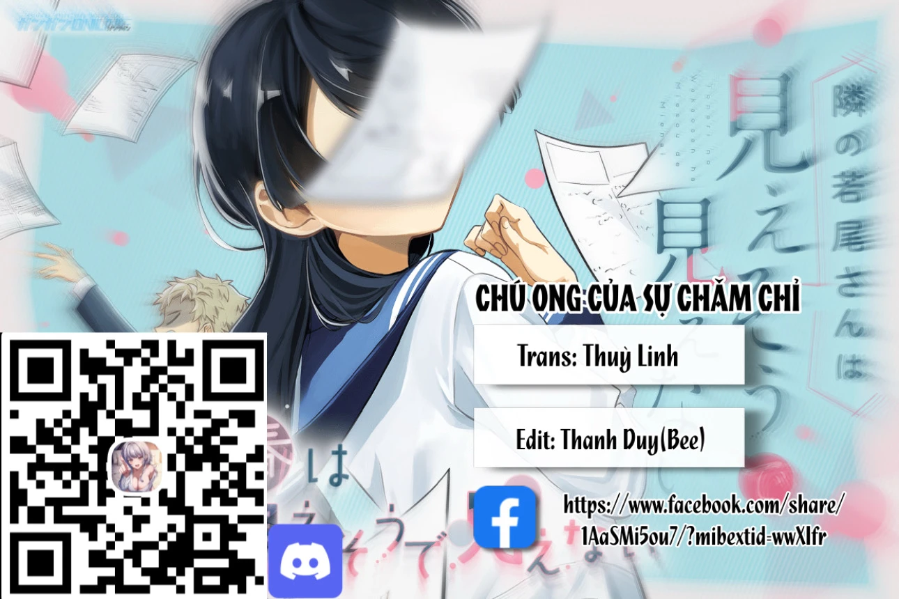 Cô Bạn Wakao-San Bàn Bên Có Vẻ Nhìn Thấy Gương Mặt Của Tôi Nhưng Tôi Thì Không Chapter 26 - 1