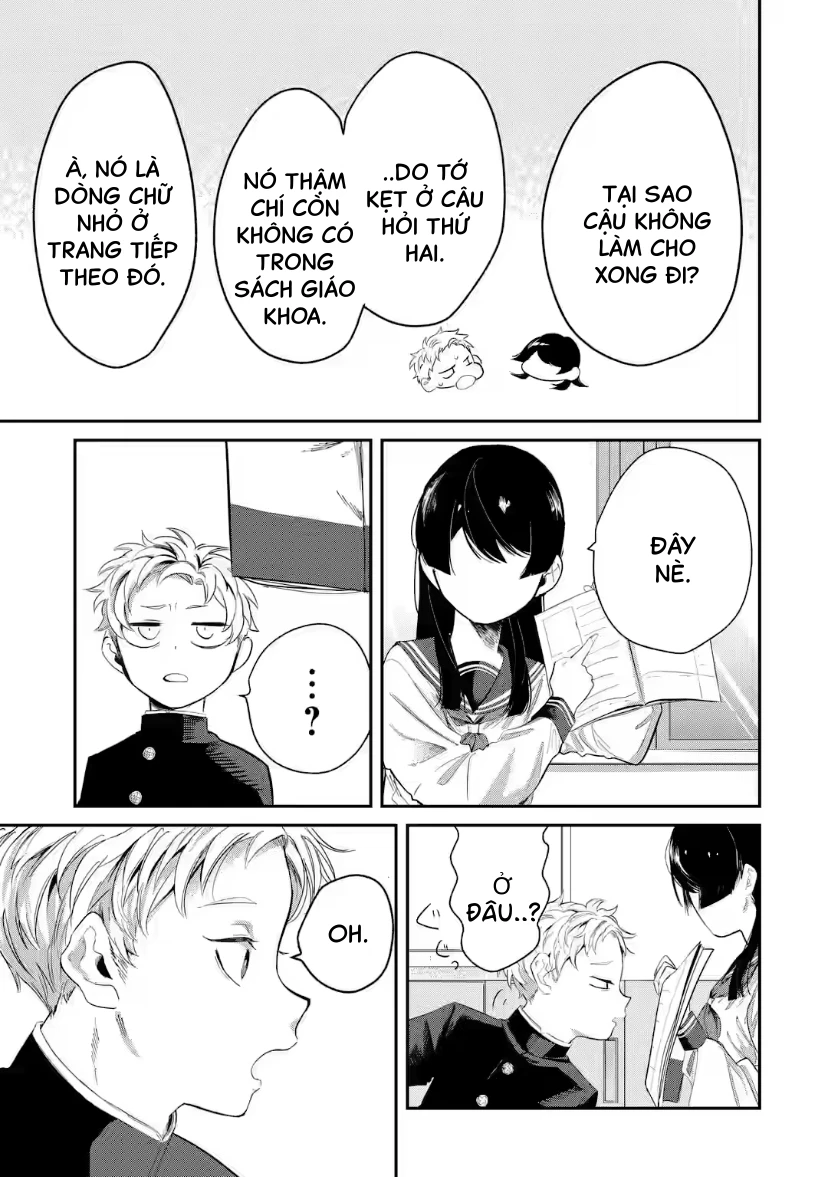 Cô Bạn Wakao-San Bàn Bên Có Vẻ Nhìn Thấy Gương Mặt Của Tôi Nhưng Tôi Thì Không Chapter 2 - 9