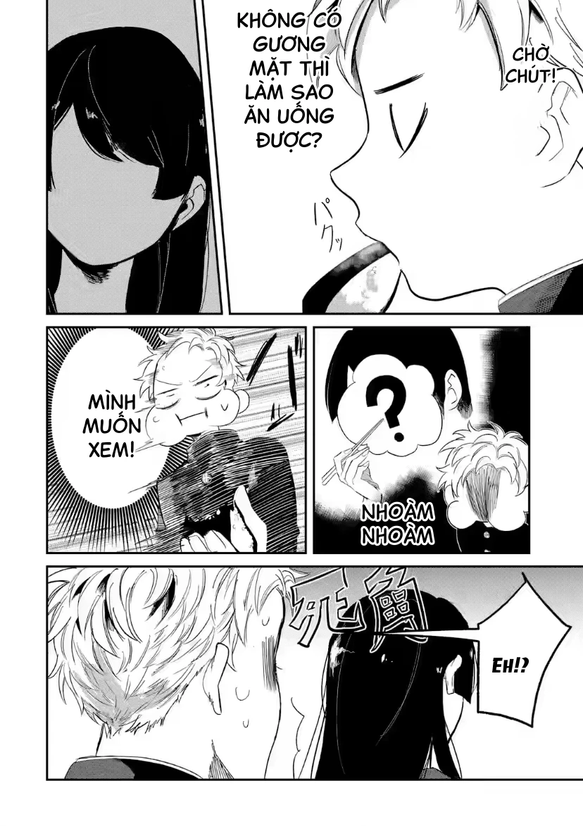 Cô Bạn Wakao-San Bàn Bên Có Vẻ Nhìn Thấy Gương Mặt Của Tôi Nhưng Tôi Thì Không Chapter 3 - 8